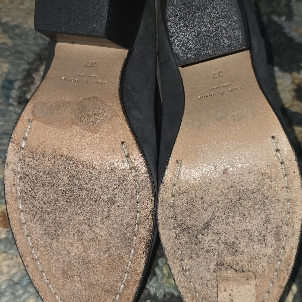 Size 7 Rag And Bone Harrow Booties - image 3